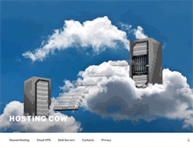 Tablet Screenshot of hosting-cow.com
